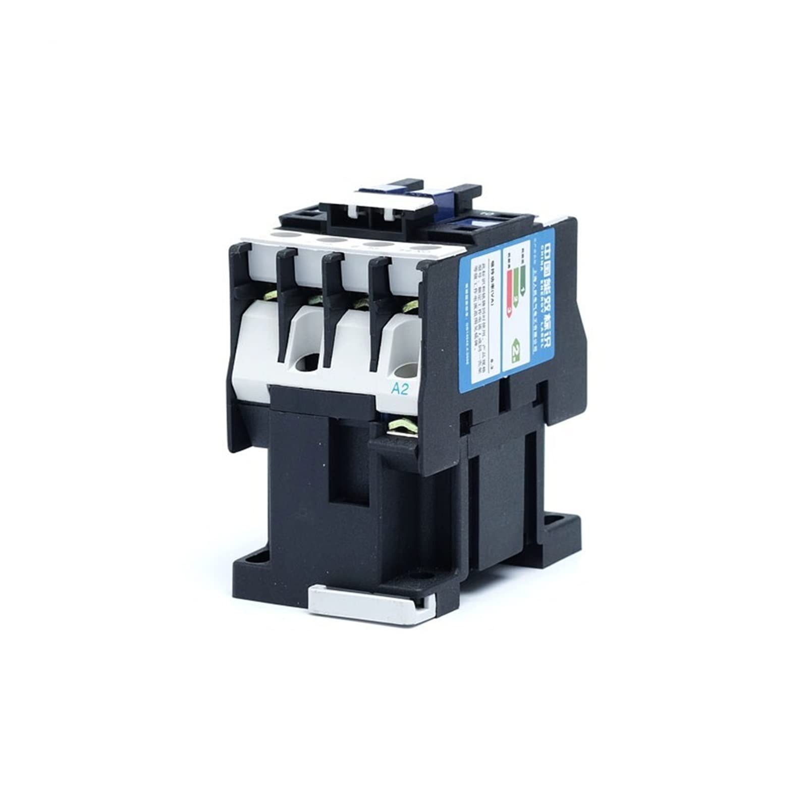 Komponenty elektroniczne stycznik 3-fazowy elektroniczny rozrusznik elektromagnetyczny Triner 1 2A 3P 3 biegun 1 brak AC 24 V 110 V 220 V 380 V cewka. CJX2-1210 3. 5 mm montaż na szynie DIN elektryka