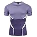 MMMARKA Meraviglia Maschile Compressione Shirts Avengers Capitan America T-Shirt Fitness in Esecuzione Collant Uomo Manica Corta Tees Fitness Compressione