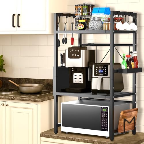 Étagère extensible à 3 niveaux pour micro-ondes et friteuse - 7