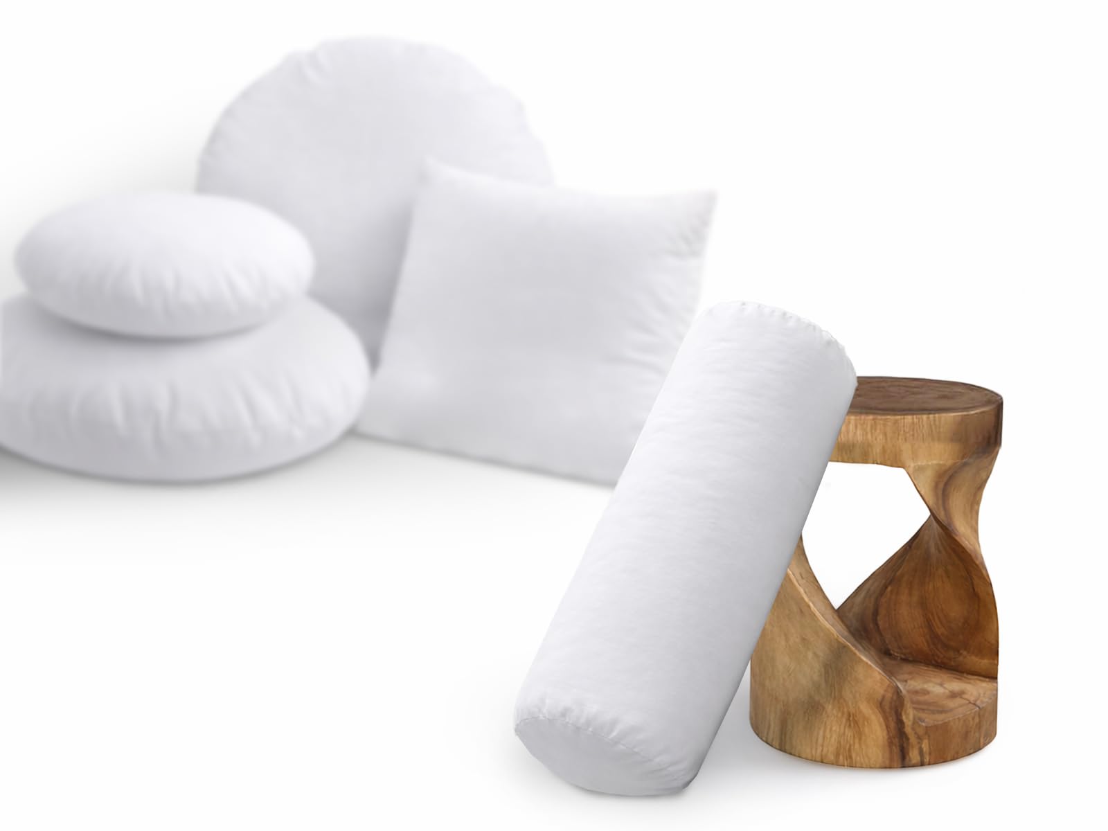 beties - PublikUp - Rolle 25x70 cm – extra Feste Yogarolle mit Schaumstoffflocken – variabel befüllbar – Lagerungsrolle & Beinrolle