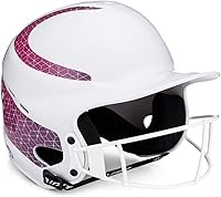 RIP-IT Vision Classic 2.0 Women's Softball Batting Helmet - Lightweight Pinstripe, SEI Certified Comfort & Protection
