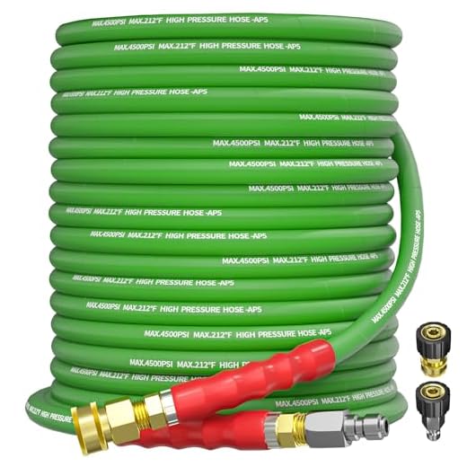 TechSweepPro 75FT Pressure Washer Hose