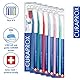 Curaprox Super soft 3960 Zahnbürste, 6 StückBessere Zahnreinigung, mittlere Weichheit, in ansprechenden Farben für Sie und Ihn.