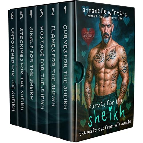 Curves for Sheikhs Series Box Set Bundle Books 1-6: A Standalone Romance Collection Audiolibro Por Annabelle Winters arte de portada