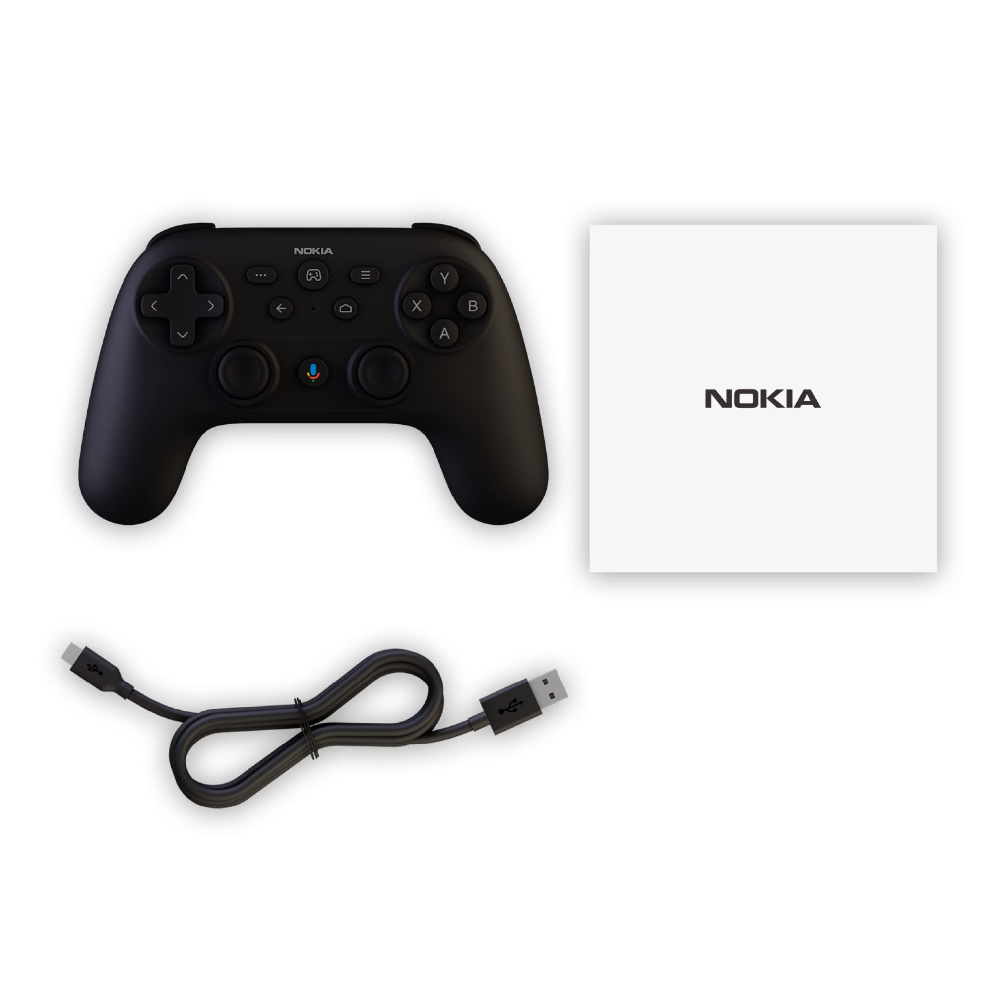 Nokia Manette de jeu pour Android TV, Streaming Box, Tablettes & Smartphones - Commande vocale intelligente -5000GC
