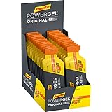 PowerBar PowerGel Original Tropical Fruit 24x41g - High Carb Energy Gel + C2MAX Magnesio e Sodio