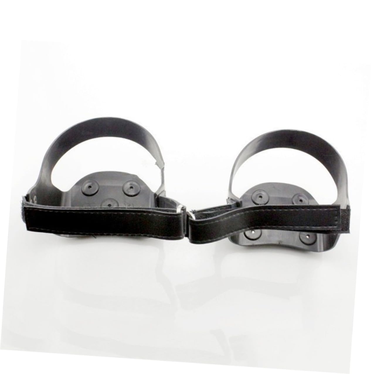 VANZACK 1 Cramponi Antiscivolo Silicone con Punte per Scarpe Protezione per Escursionismo e Arrampicata su Ghiaccio e Design Riflettente Taglia
