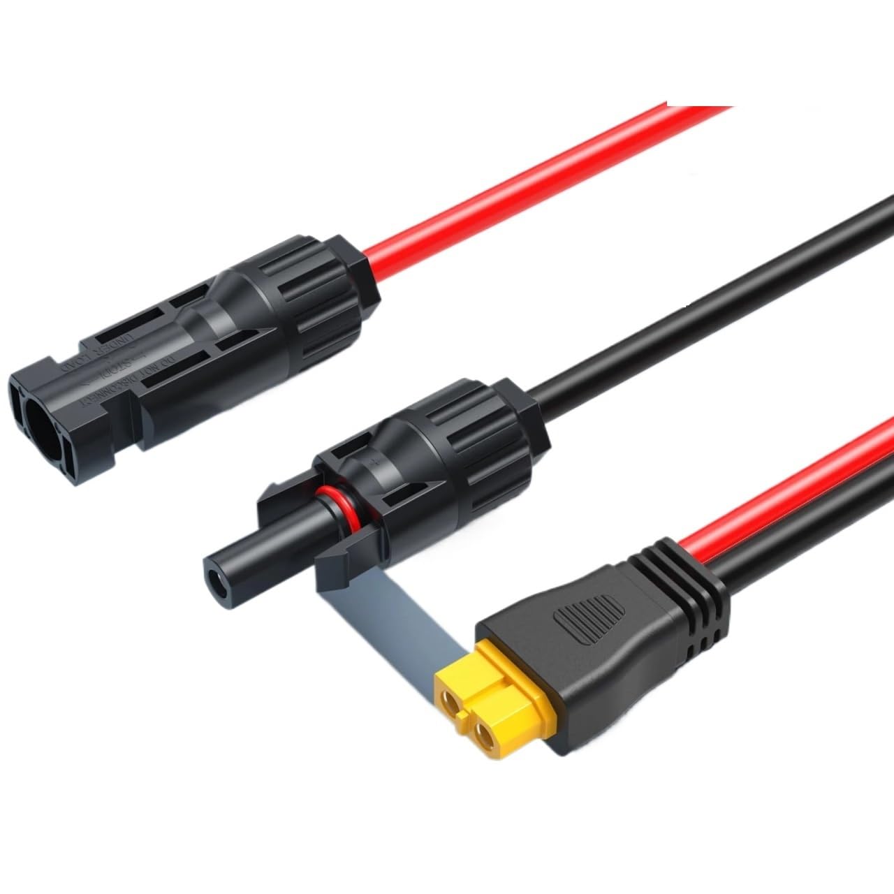 Kabel do ładowania słonecznego XT60H-F, adapter do żeńskiego złącza solarnego, przedłużacz 12AWG, przewód do paneli słonecznych, samochodów, kamperów, ciężarówek, statków, 300 cm