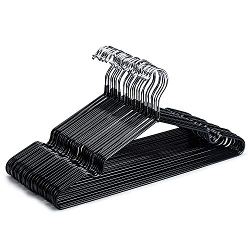 HOUSE DAY Shirt Hangers Metal Hangers Wire Hangers 40 Pack 16.5 Inch Strong