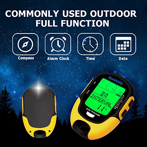 image for Altimeter GPS Digital Waterproof Outdoor Altitude Pre-Warning Remind C