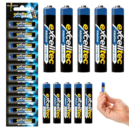 Excelltec AAAA Batteries 10-pack