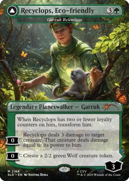 Magic the Gathering Secret Lair x The Office: Dwight's Destiny​ (Foil)