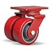 Hamilton S-HS2-5TRB Swivel Caster HS2 5X2 ULTRALAST 2500 Crimson Red