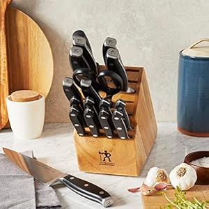 HENCKELS Forged Premio 18-Piece Knife Block Set HENCKELS Forged Premio 18 Piece Knife Block Set