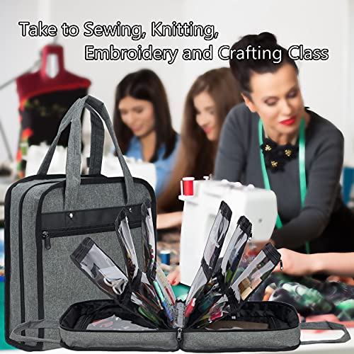 Image of PACMAXI Sewing Accessories Storage Bag, Knitting, Craft Tools