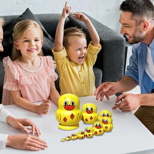 Muñecas en relieve de madera pintada a mano: figuras para centro de mesa 2