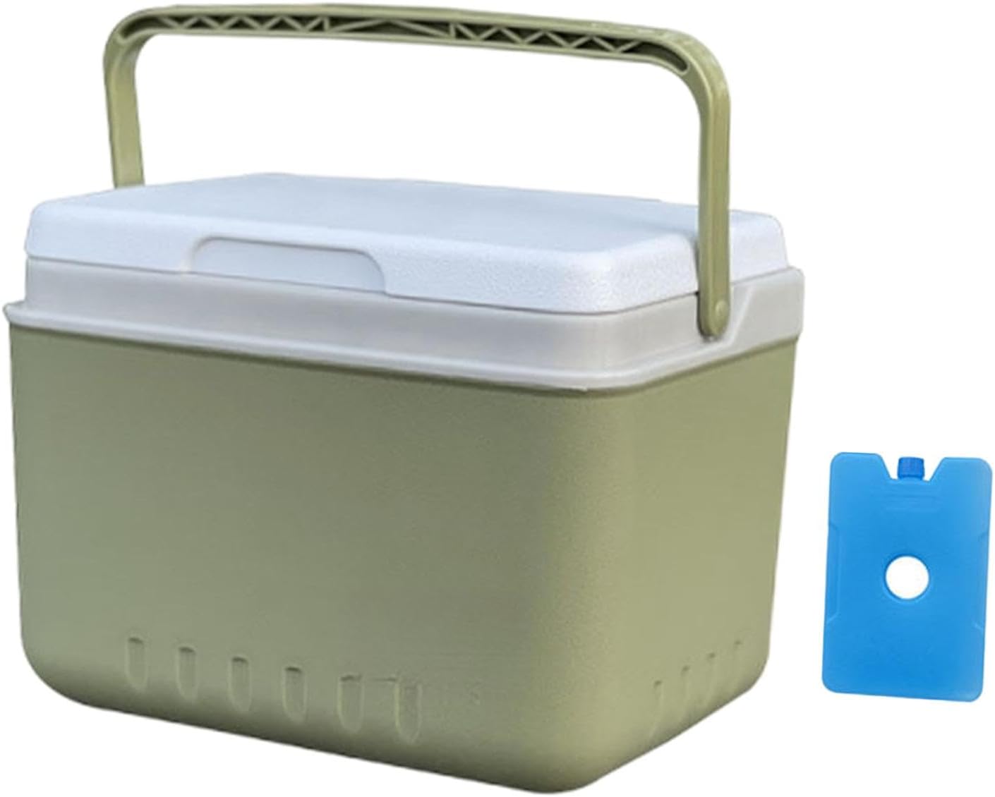 Gralara Insulated Ice Chest Box Portable Multifunctional Hard Organizer Camping Case for Groceries Travel BBQ Fishing Camping