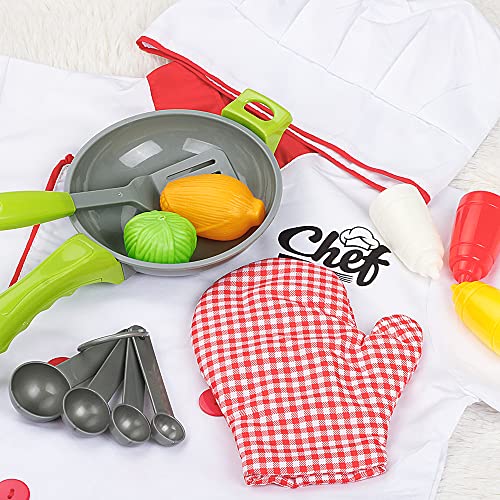 Disfraz de Chef para Niños con Juguetes de Cocina miniatura 6
