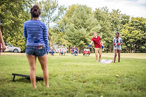 Triumph Patriotic Classic 2X3 Cornhole Set - Includes 2 Patriotic Boards, 8 All-Weather Cornhole Bags #TOP7