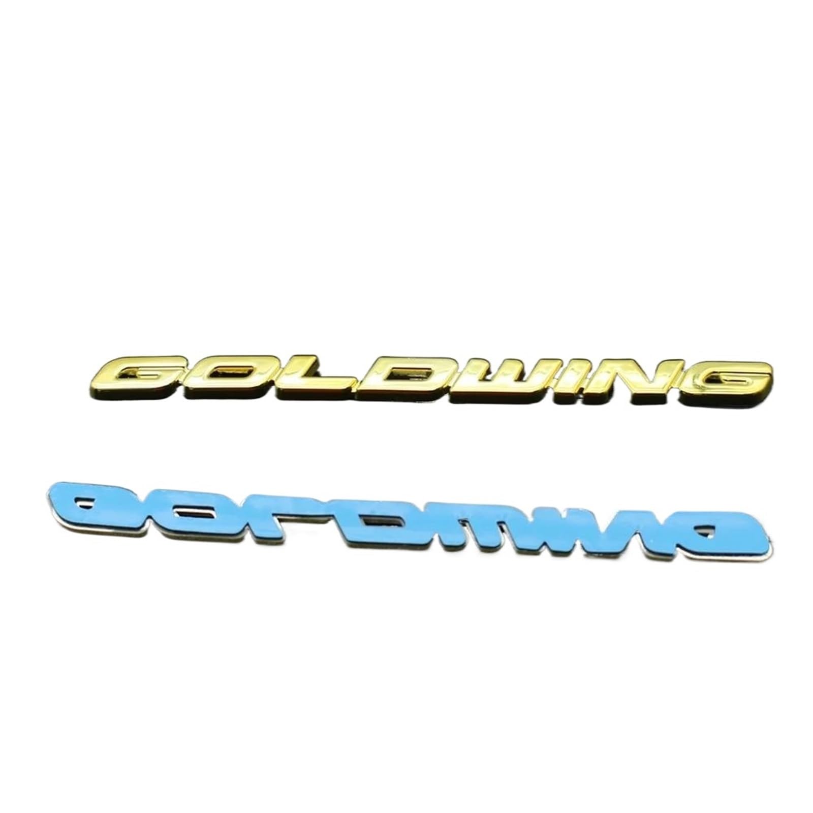 3D Motorcycle Fuel Tank Side Emblem Decals Fairing Sticker for GL1000 GL1100 GL1500 GL1800 F6B Goldwing Gold Wing