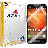 DeltaShield Screen Protector for LG Optimus Exceed 2 (2-Pack) Anti-Bubble Military-Grade Clear TPU F