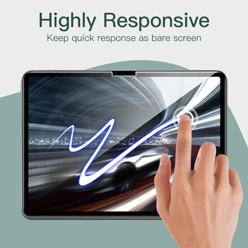 Funda Transparente iPad Air 13 Lote con Protector de Pantalla Privacidad JETech M4 M3 M2 7
