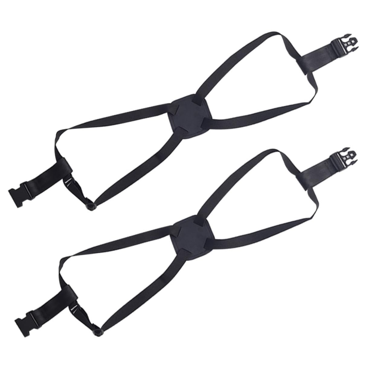 Veemoon 3 Set Cinghie Regolabili Per Valigie Fissaggio Sicuro Per Viaggi E Attività Outdoor Materiale Pu 2 Pezzi*3