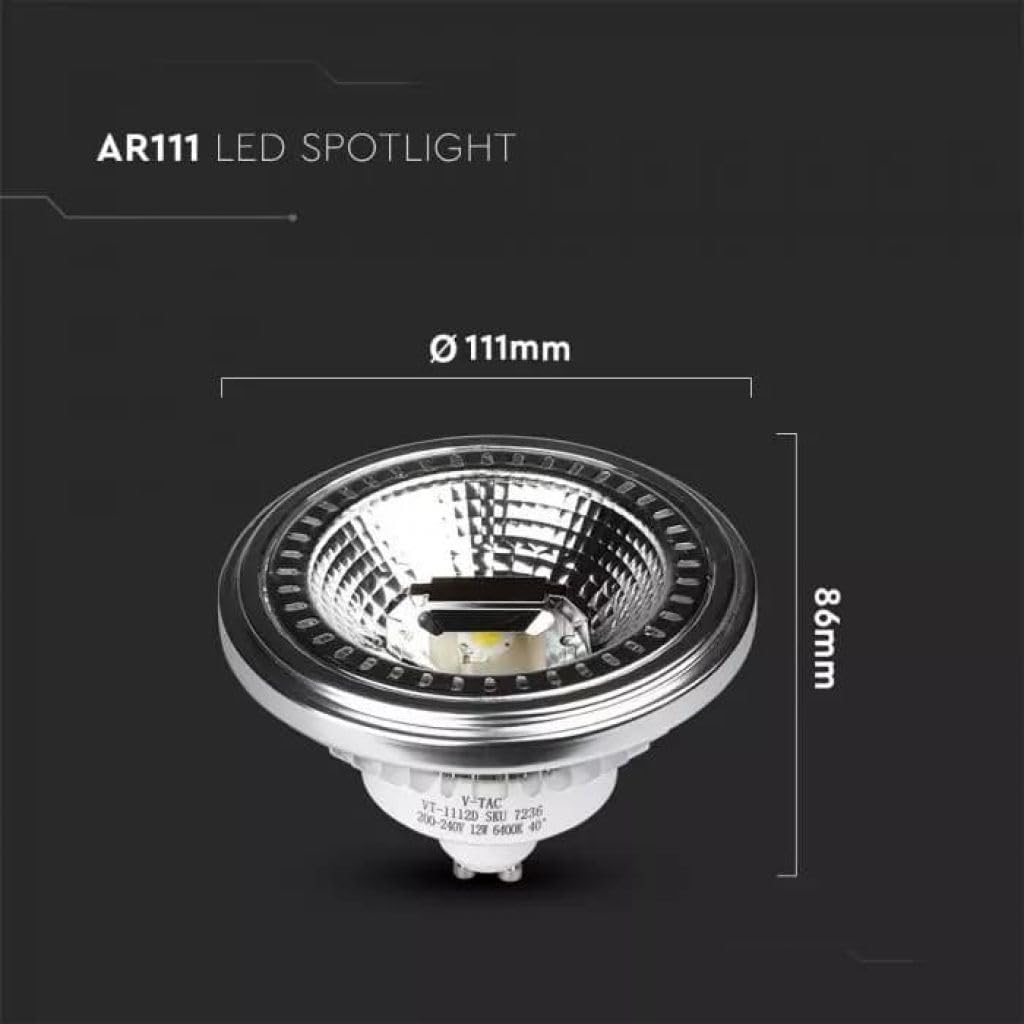 V-TAC Żarówka LED, GU10, 1 szt