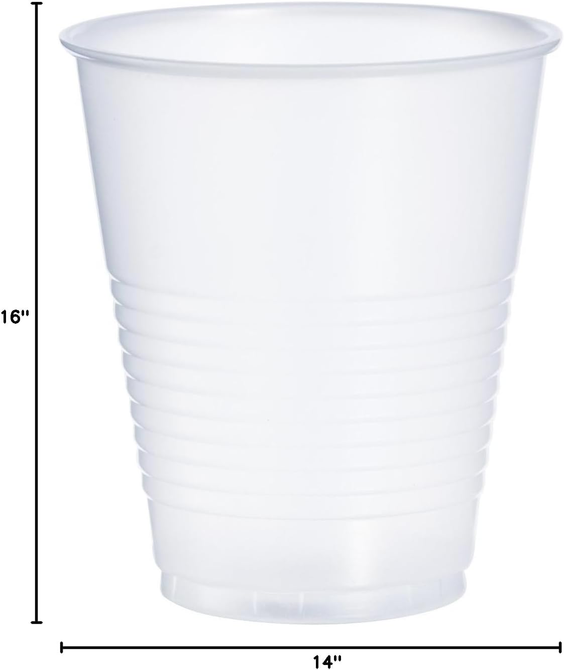 Dart Container 12oz Cold Plastic Cups, Clear, Pack of 1000 Y12S (12SNDart)