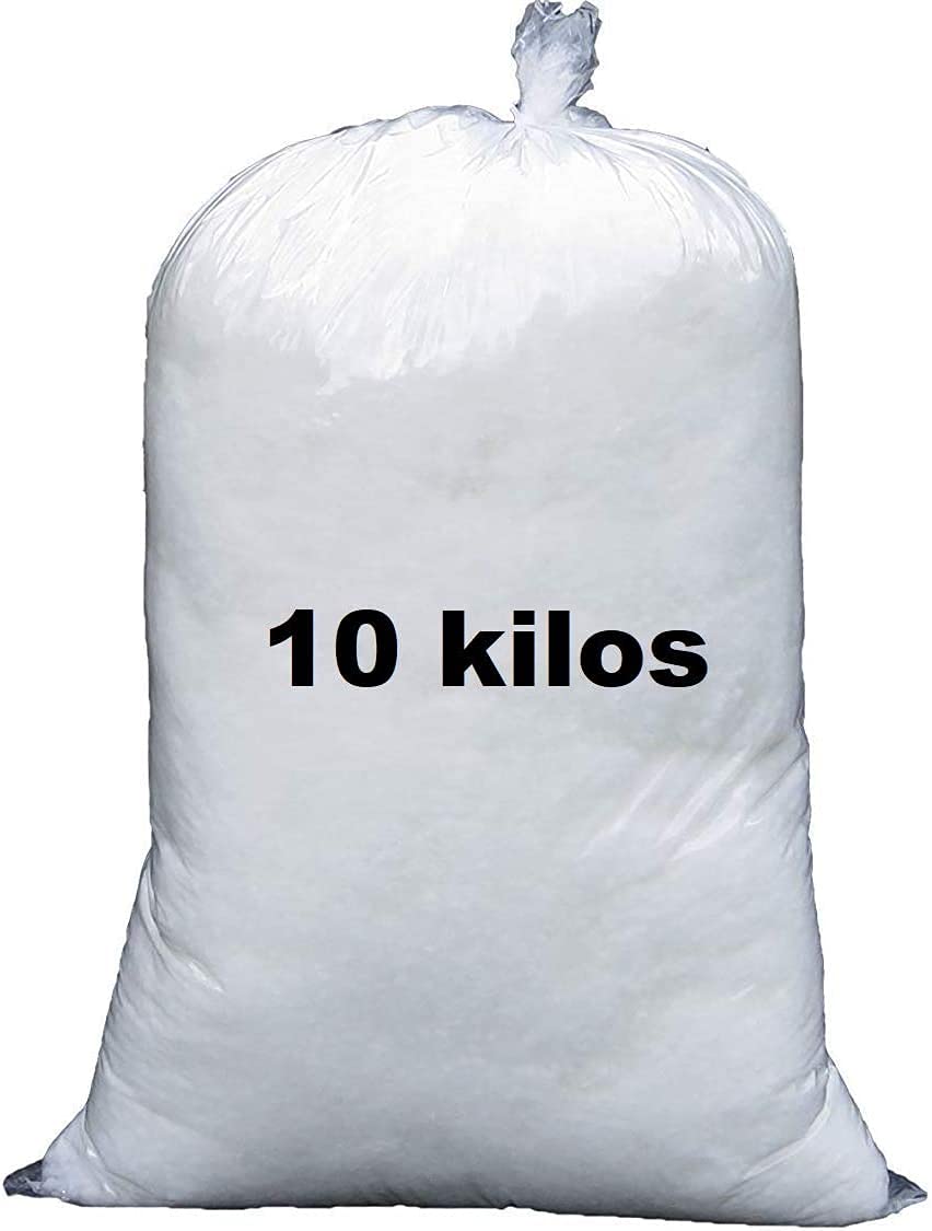 Ouate de Remplissage de Polyester 10 kg idéal rembourrage en tout genre Hygiénique, lavable et facile à sécher