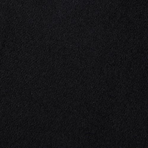 Duvetyne Light Block-out Cloth, 54"x5 Yards, Black