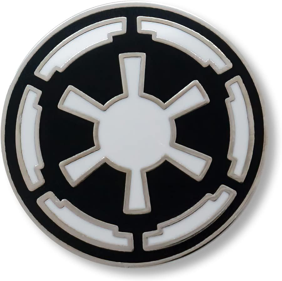Galactic Empire Imperial Enamel Lapel Pin 0.5"
