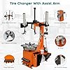 Albott 2.0 HP Tire Changer Machine, Wheel Changer and Balancer Combo for Rims Tire Repair Equipment, 110V Motor, Home Garage & Auto Shop Mounting Tool