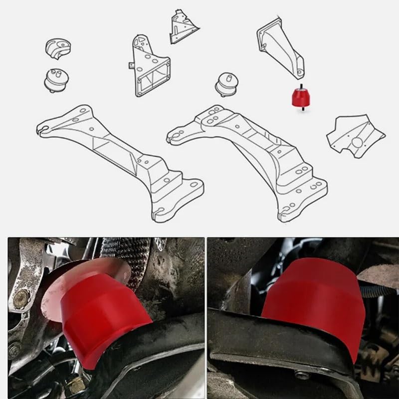 Isolateur avant polyuréthane corrige le jeu de bras de suspension BMW E46 Z3 Z4