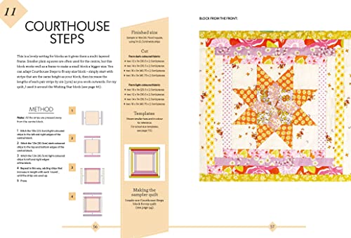 Hand-Stitched Quilts: Choose from 27 block designs and hand-piece your own unique quilts - Image 7