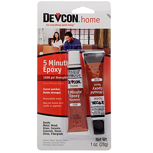 Devcon 2-part epoxi adhesivo, MINI tamaño tubos, 1 onza