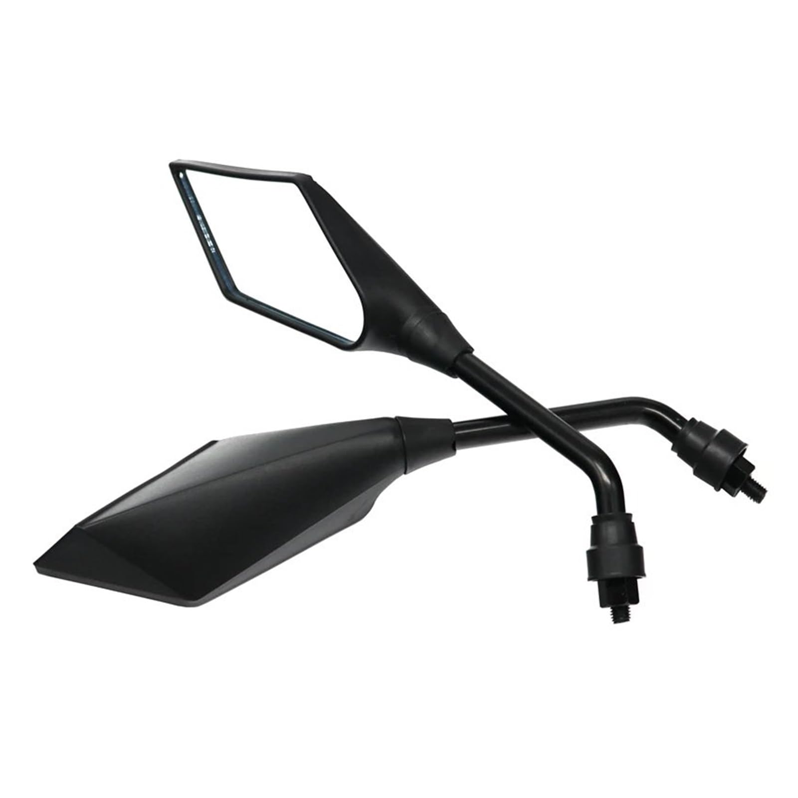 Rétroviseurs Latéraux Guidon Rétroviseur Moto Électrique Rétroviseur Vélo Électrique 8mm Pièce Modification Universelle Pour Scooter Rétroviseur Latéral Arrière 2 Pièces/paire Rétroviseur Moto