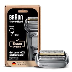 Braun Original Series 9 PRO+ Electric Shaver Replacement Head, 96M - Get Back 100% Performance, Compatible with Series 9 Shavers, Made in Germany