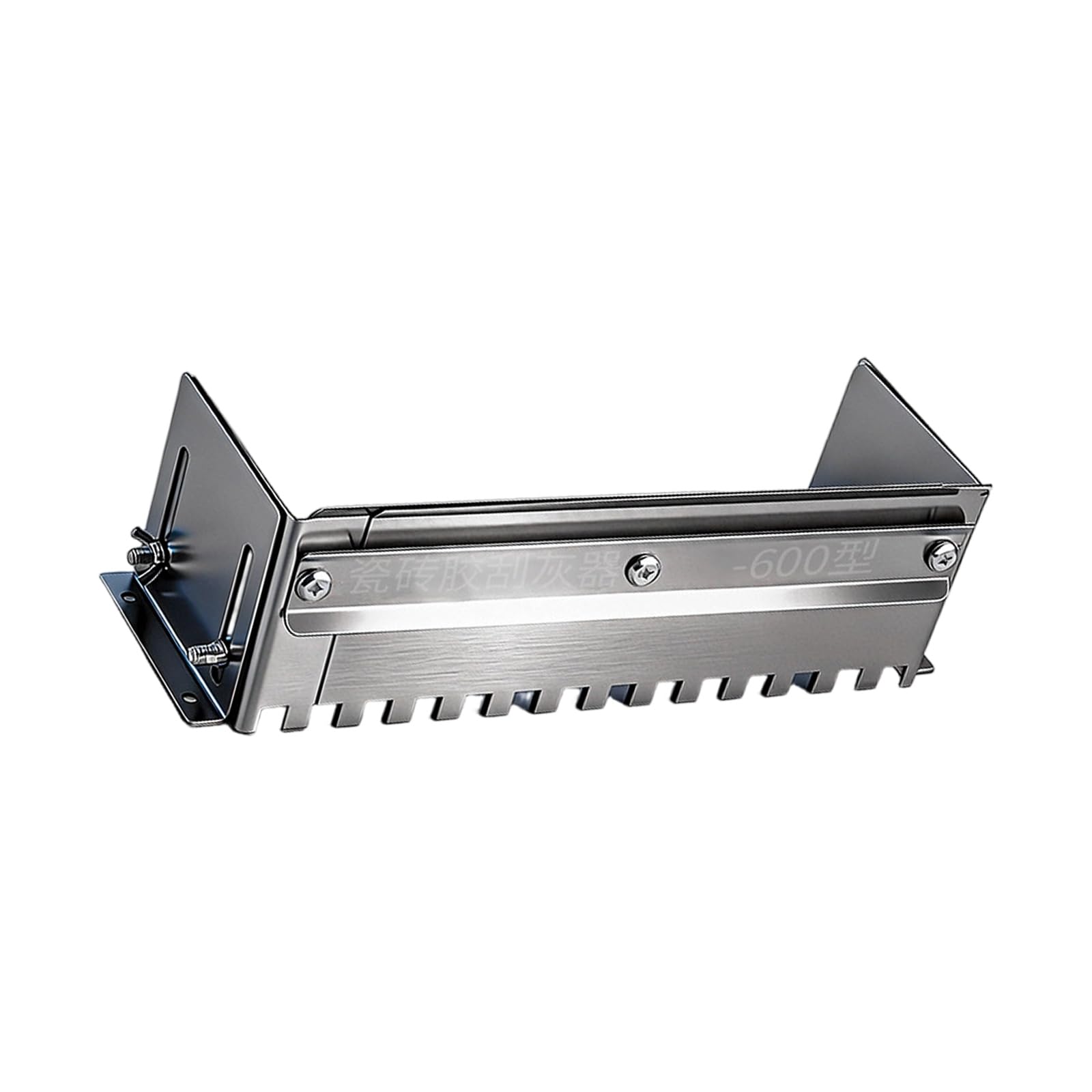 Apglsxy 600 Type A Tiles Adhesive Scrapers Stainless Steel Notched Trowel Featurings 12Mm Square Notch Edges In Tiling Projects Tiles Trowel