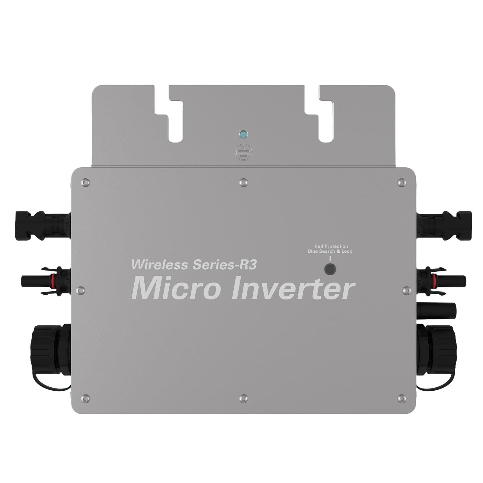 Micro inverter solare, micro inverter per collegamento alla rete solare MPPT da 600W, inverter per collegamento alla rete impermeabile da CC a CA 120V 230V Identificazione automatica Microinverter