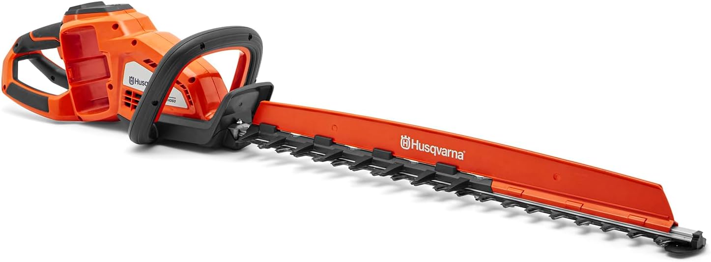 Husqvarna Hedge Master 320iHD60 Battery Hedge Trimmer, 24-Inch Electric Trimmer with Brushless Motor for Efficiency and Durability, 40V Lithium-Ion Battery and Charger Not Included