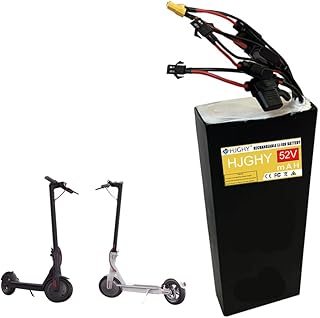 52 V 18,2 Ah 23,1 Ah Elektroroller Wiederaufladbarer Lithium-Li-Ionen-Akkupack 52 Volt Lithium-Ionen-Akkus mit BMS-Schutzplatine für 0-1200 W Rollerzubehör