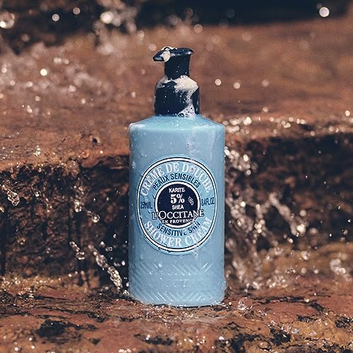 Image of L'Occitane Shea Butter Ultra Rich Shower Cream, 250ml (Pack of 2)
