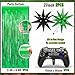 Pixel Gamer Birthday Decorations for Boys– All in One Party Decor Kit with Authentic Biome Colors (Cocoa Brown, Jungle Green, Black) – Includes TNT & Controller Foil Balloons, Backdrop, and Tablecloth