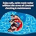 Crystal Smart Water Monitor for Chlorine & Bromine Pools, Hot Tubs & Swim Spas - 24/7 Continuous Digital Water Testing with App Notifications & Customized Chemical Dosing (New Model)