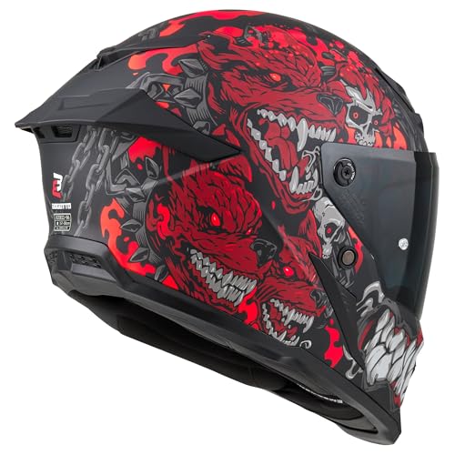 Casque Bogotto Blade Gatekeeper compact taille XS contre le vent de face