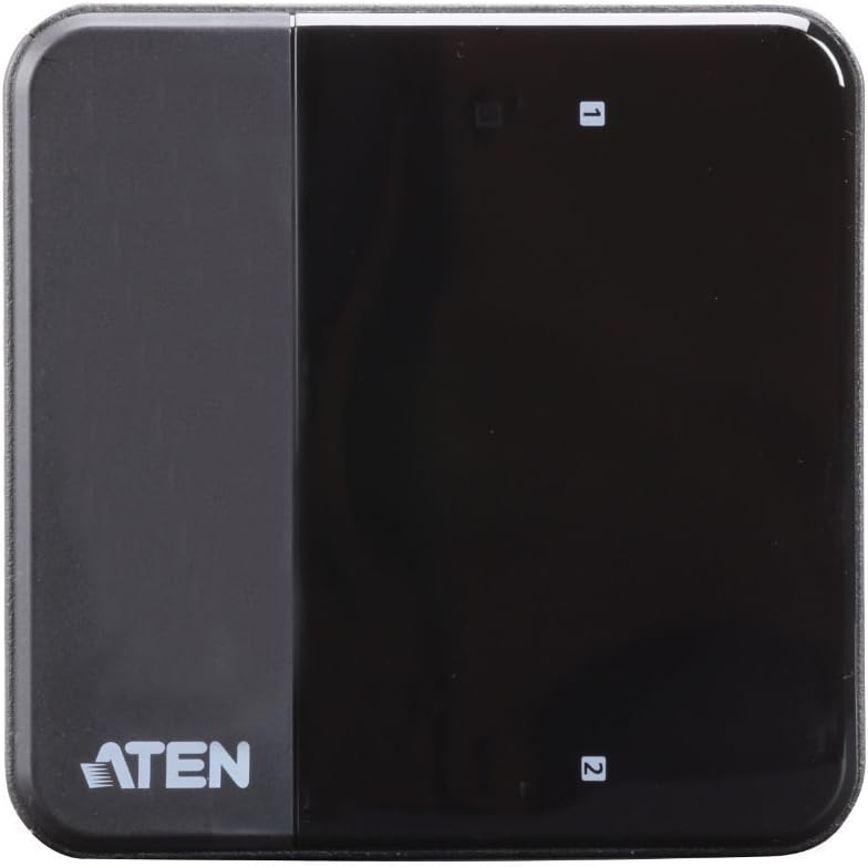 ATEN US3324 2-Port USB to USB-C Sharing Black
