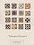 Heimerdinger 16-Pack Mixed Talavera Ceramic Tiles - 1.9"x1.9" Mexican Moroccan Design Mosaic for DIY Home Decor, Waterproof & Fire Resistant