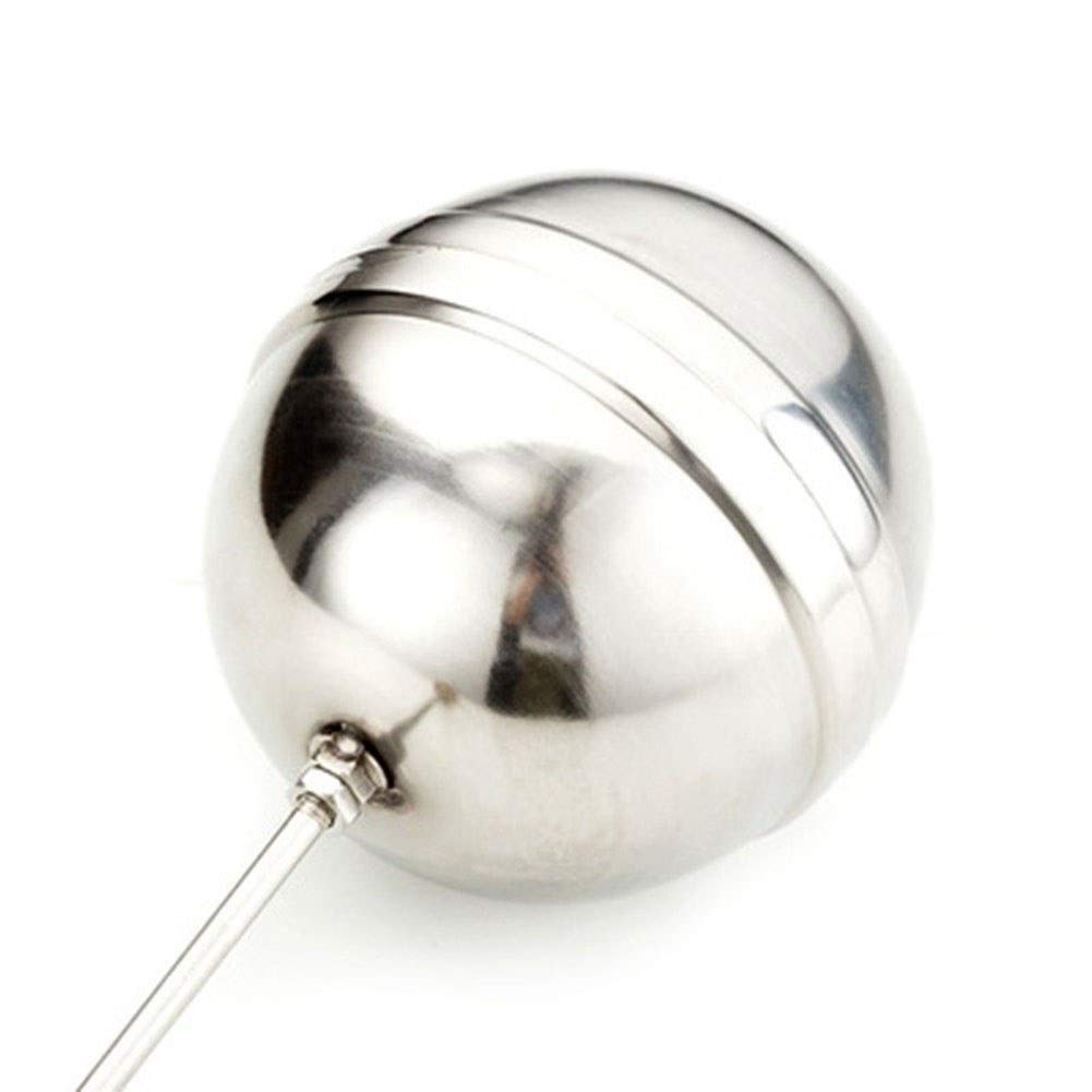 Valvola a sfera galleggiante in acciaio inossidabile, interruttore di controllo automatico del livello dell'acqua, valvola a galleggiante in ottone da 1/2" 3/4" 1",(3/4inch)