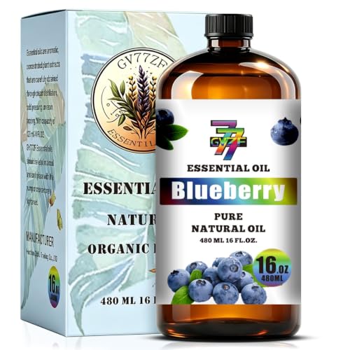Image of Blueberry Essential Oil for Diffuser DIY Candles Soap Cleaning 16oz